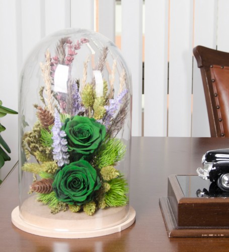 Solmayan Güller - Green Roses