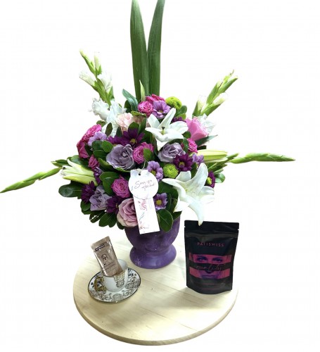 Coral Lilium & Gift Box