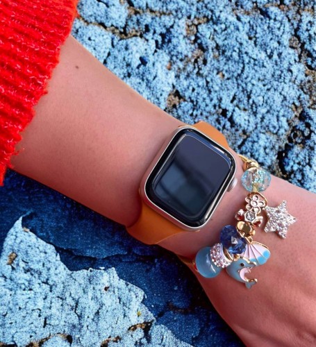 Pandora Altın Renkli Çelik Charm Bileklik