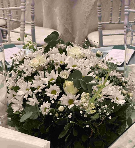 Nikah & Nişan Masası Çiçek Süslemesi