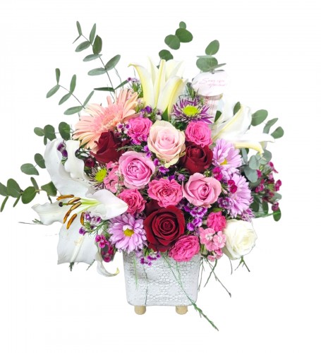 Pink Magic Flower Arrangement